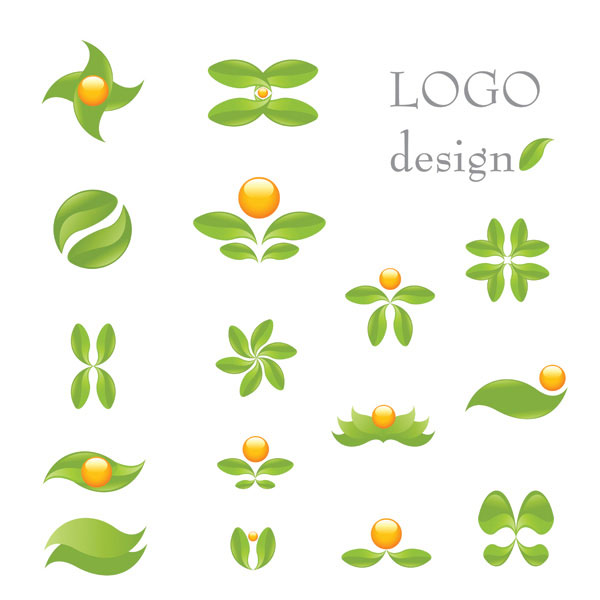 绿叶主题logo