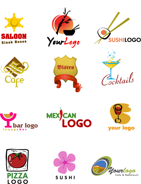 可爱的logo图形