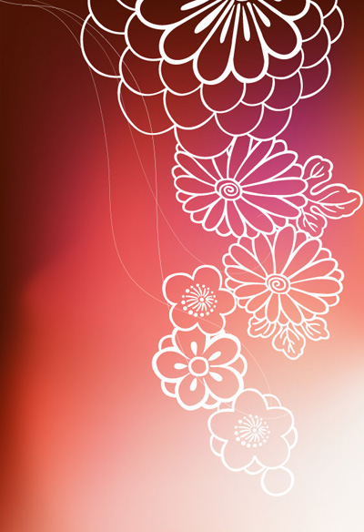 矢量花纹