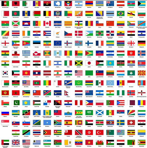 世界各国国旗区旗