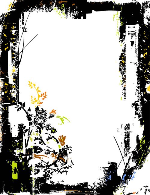 水墨边框背景_4