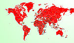 矢量世界地图