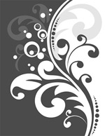 矢量时尚花纹