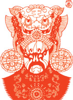 剪纸京剧脸谱_85