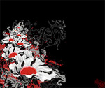 时尚花卉元素矢量