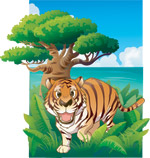 野生动物矢量图_2