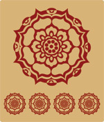 矢量传统花纹底纹