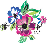 韩国矢量精美花纹