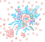 韩国矢量精美花纹