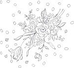 韩国矢量精美花纹