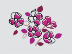 韩国矢量精美花纹