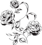 韩国矢量精美花纹