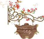 韩国精美花形饰角