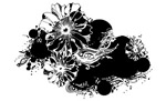 矢量潮流花纹