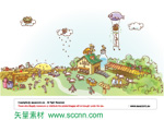 矢量漫画卡通场景_16