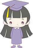 韩国小女孩矢量图_54