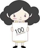 韩国小女孩矢量图_24
