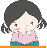 韩国小女孩矢量图_29