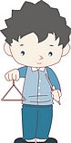 韩国小女孩矢量图_19