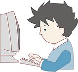韩国小女孩矢量图_26