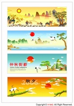 中秋节矢量素材_4