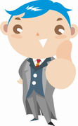卡通漫画人物矢量图_50
