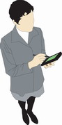 商务人物矢量图_63