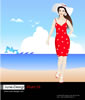 韩国矢量美女二_58