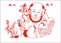 春节素材-日进斗金